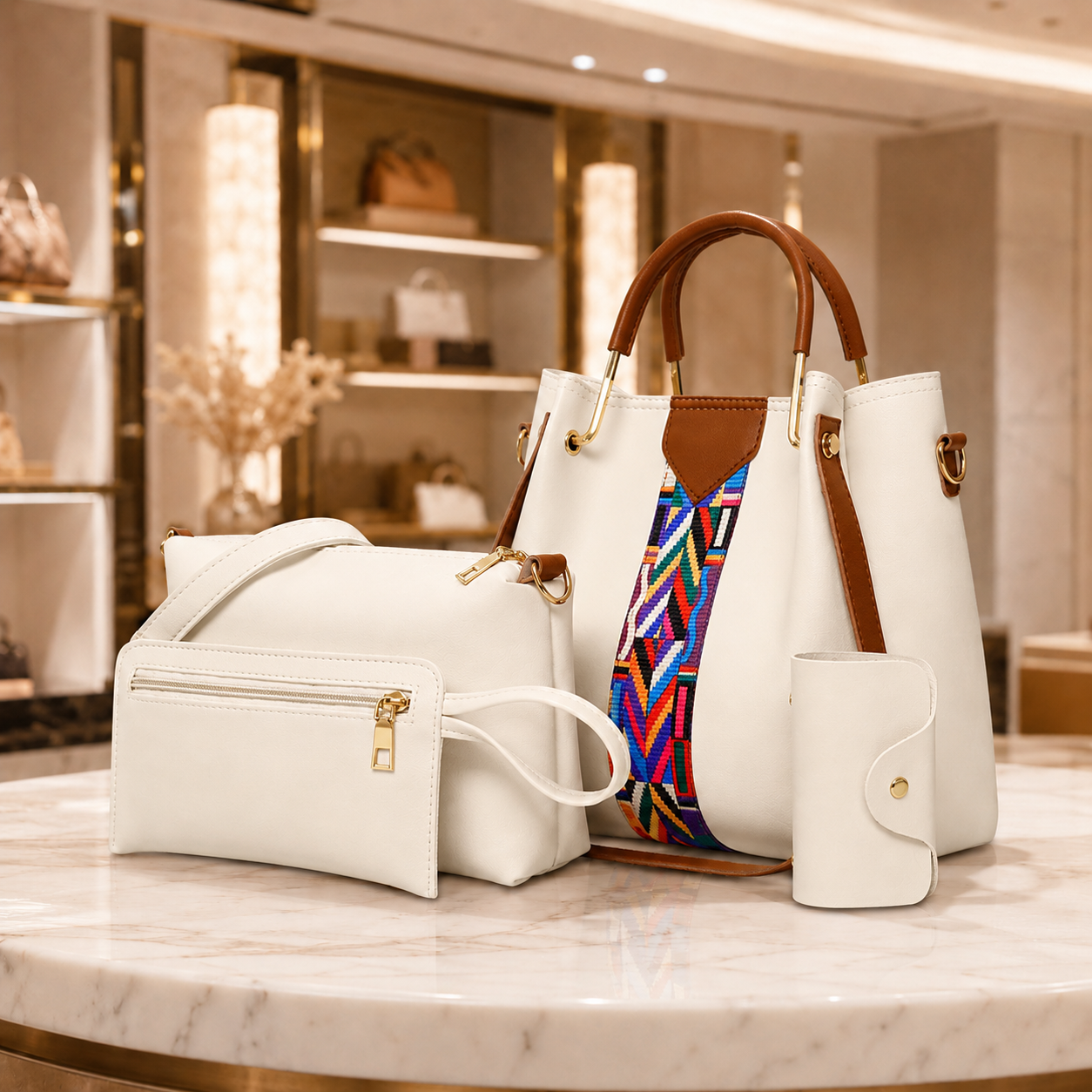 Aveline 4-Piece Handbag Set