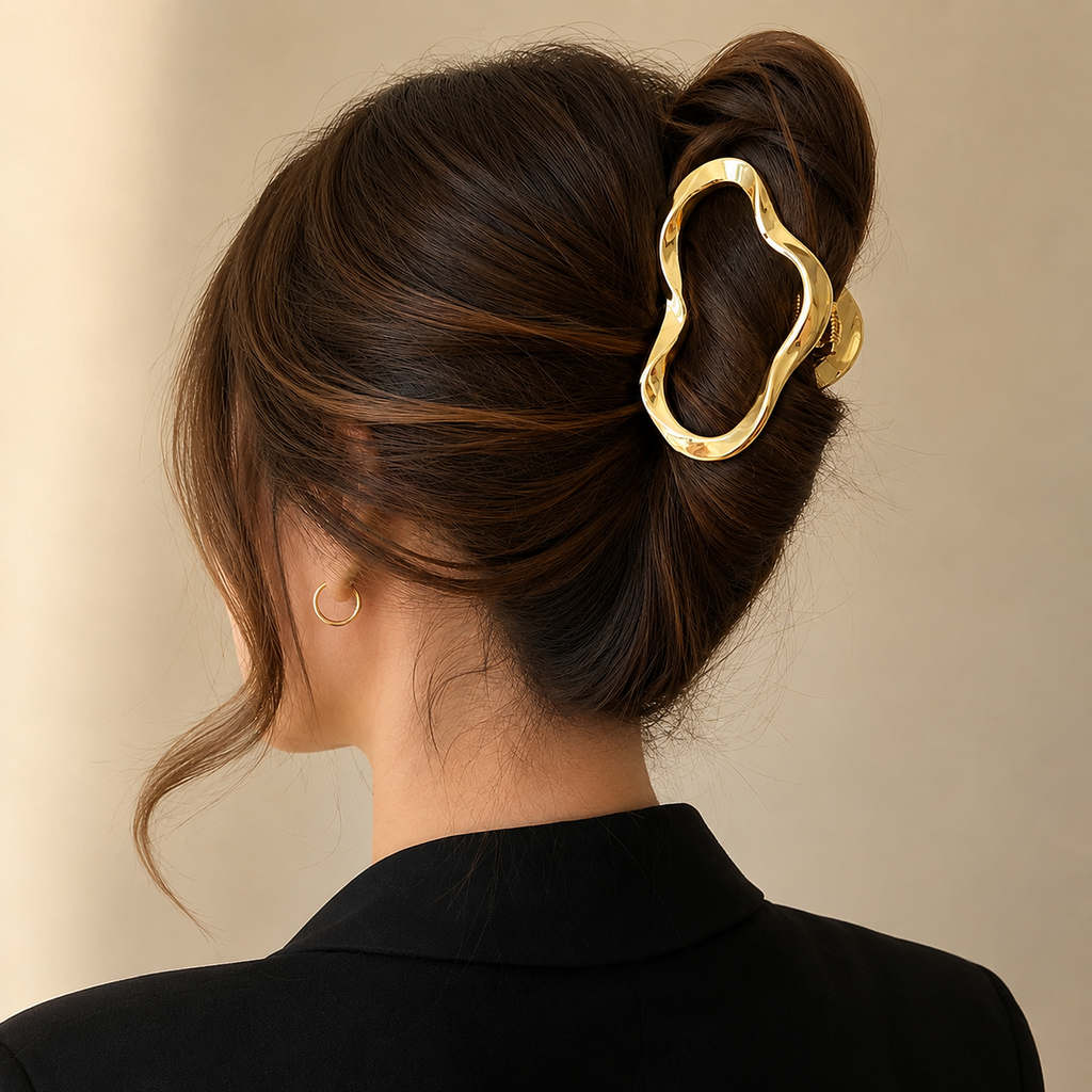 Hair Clip Gold